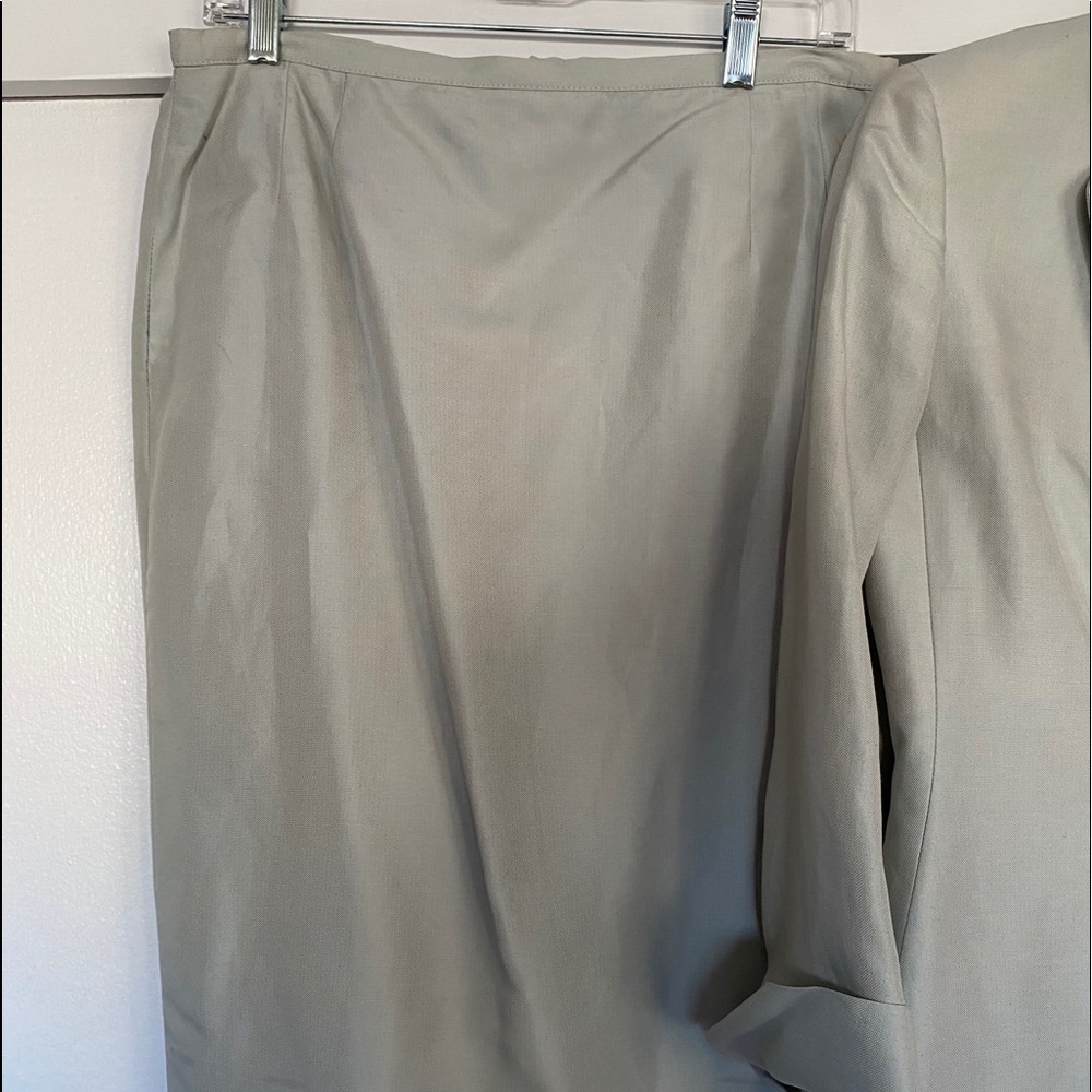 Giorgio Armani jacket and skirt